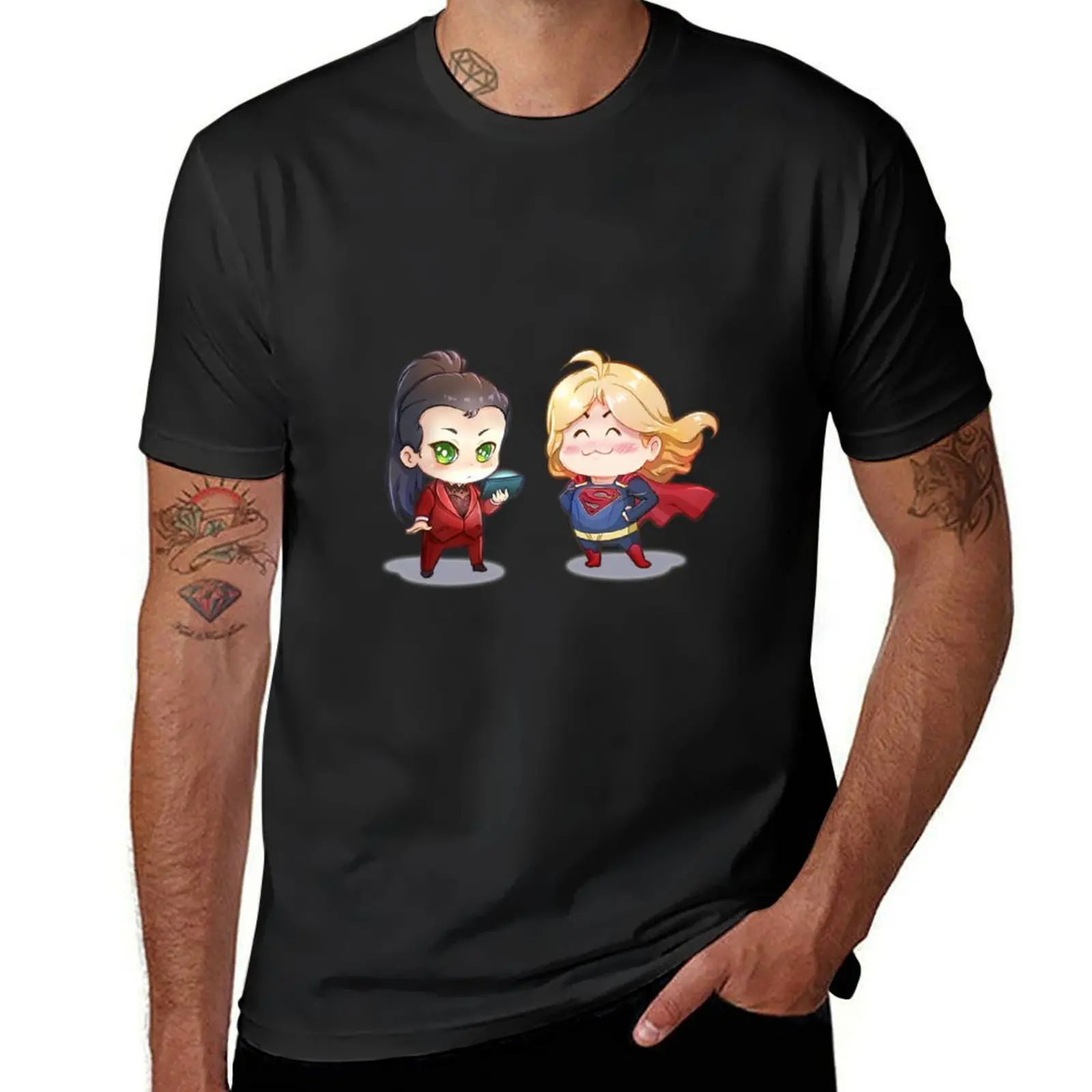 

Supercorp Chibi T-Shirt customs new edition summer top mens plain t shirts
