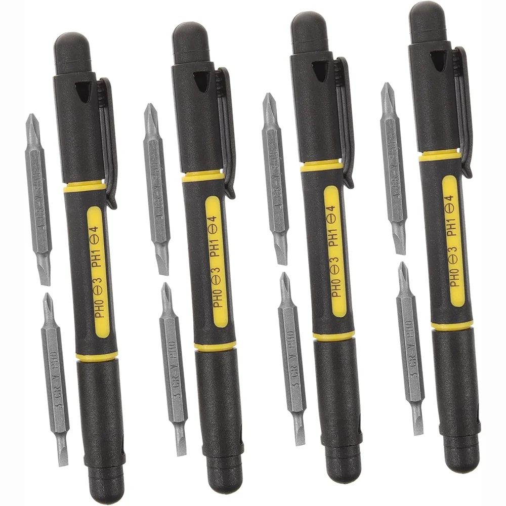 Chave de Fenda de Bolso para Uso Doméstico Ferramentas de Instalação Manual Suprimentos de Reparação ao ar Livre Mini Acessórios em 1