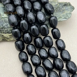 Large Natural Stone Black Obsidian Nugget Beads For DIY Jewelry Making MY230739