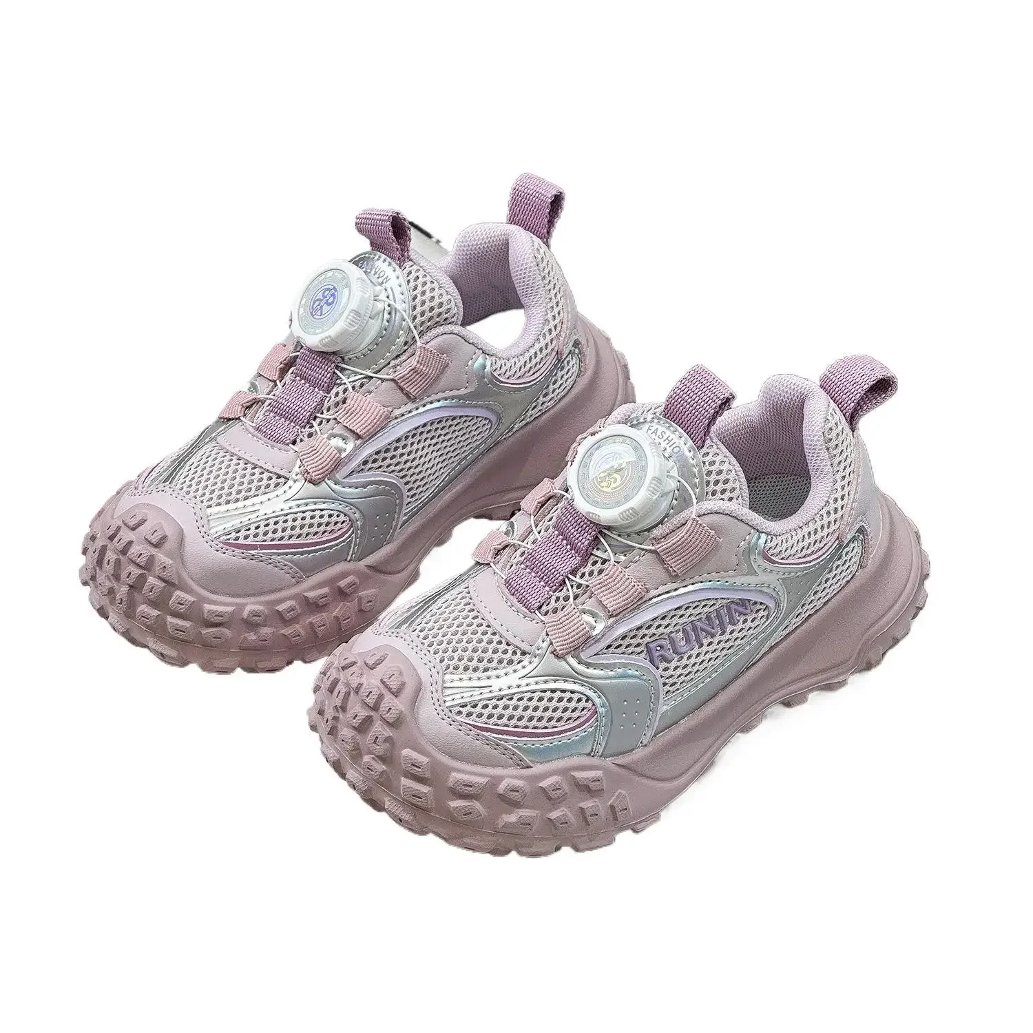 Autumn New Children's Boys Girls Breathable Non-slip Casual Beach Shoe Kid Toddler Buckle Strap Light Breathable Tennis Shoes