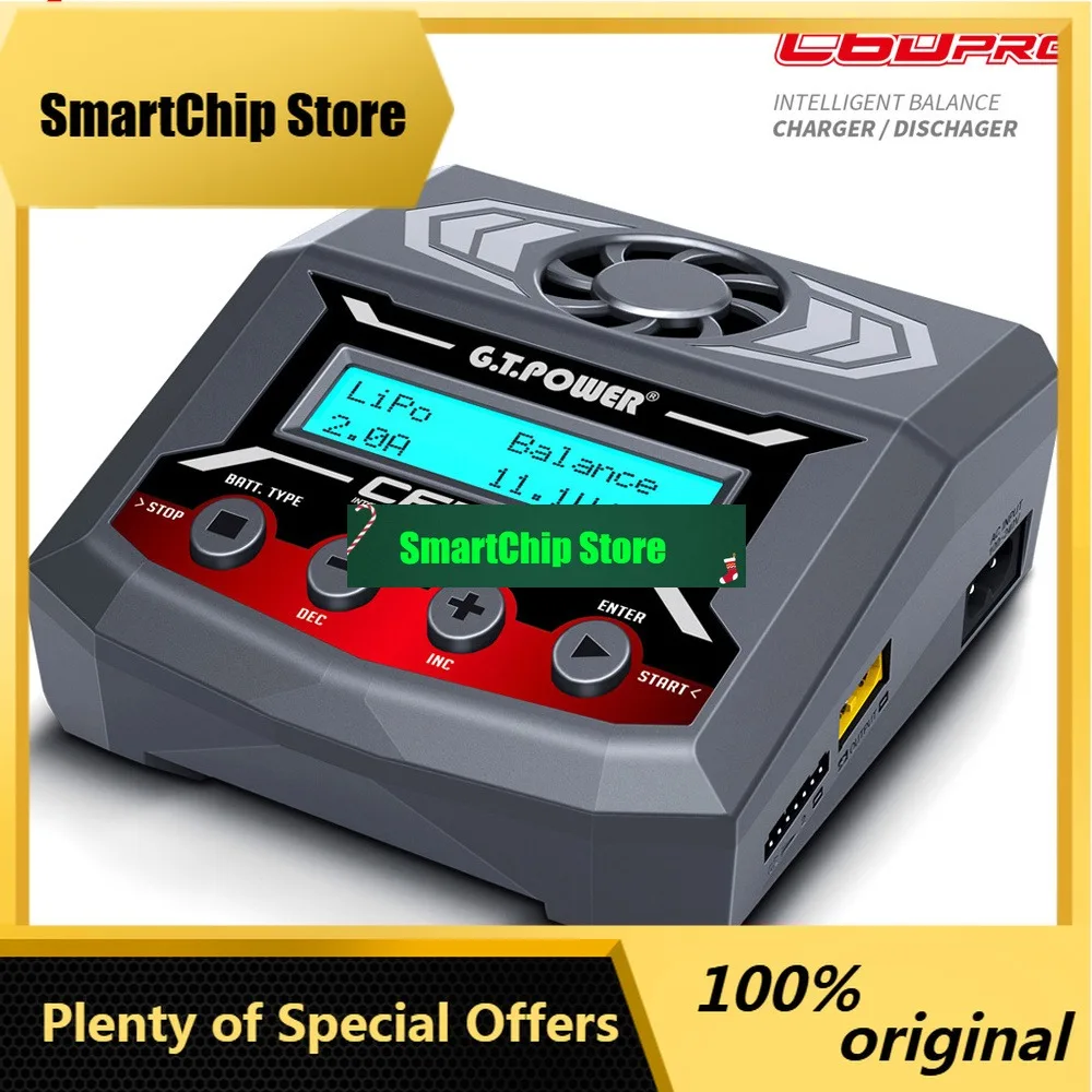 SmCp GT.POWER IMAX C6D Pro Balance Charger Discharger 300W 12A RC For Drone Car Boat LiPo/LiFe/LiIon/LiHV/NiMH/NiCd Battery