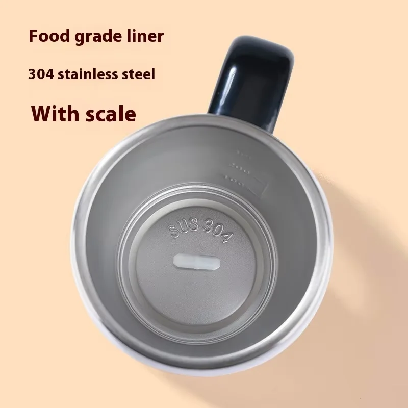 كوب تحريك كهربائي لقياس درجة حرارة القهوة عالي الجودة مع وظيفة خلط أوتوماتيكية، محمول للاستخدام المنزلي #4