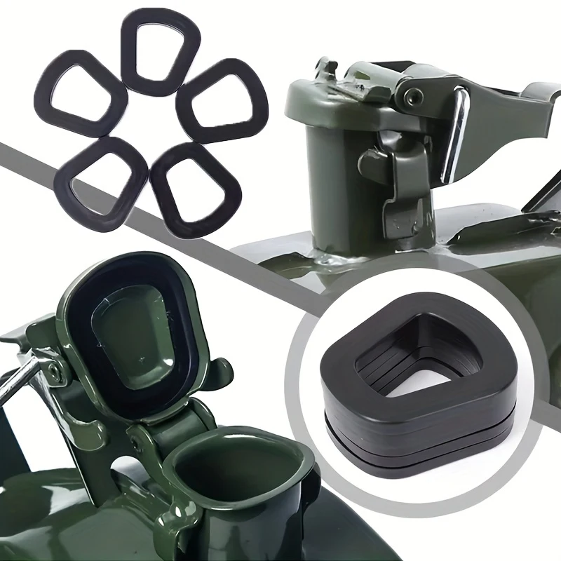 

5/10PCS Car Petrol Canister Gasket Rubber Fuel Seal Gaskets Fuel Supply System Repair Part For Jerry Can Fuel Canister Durable