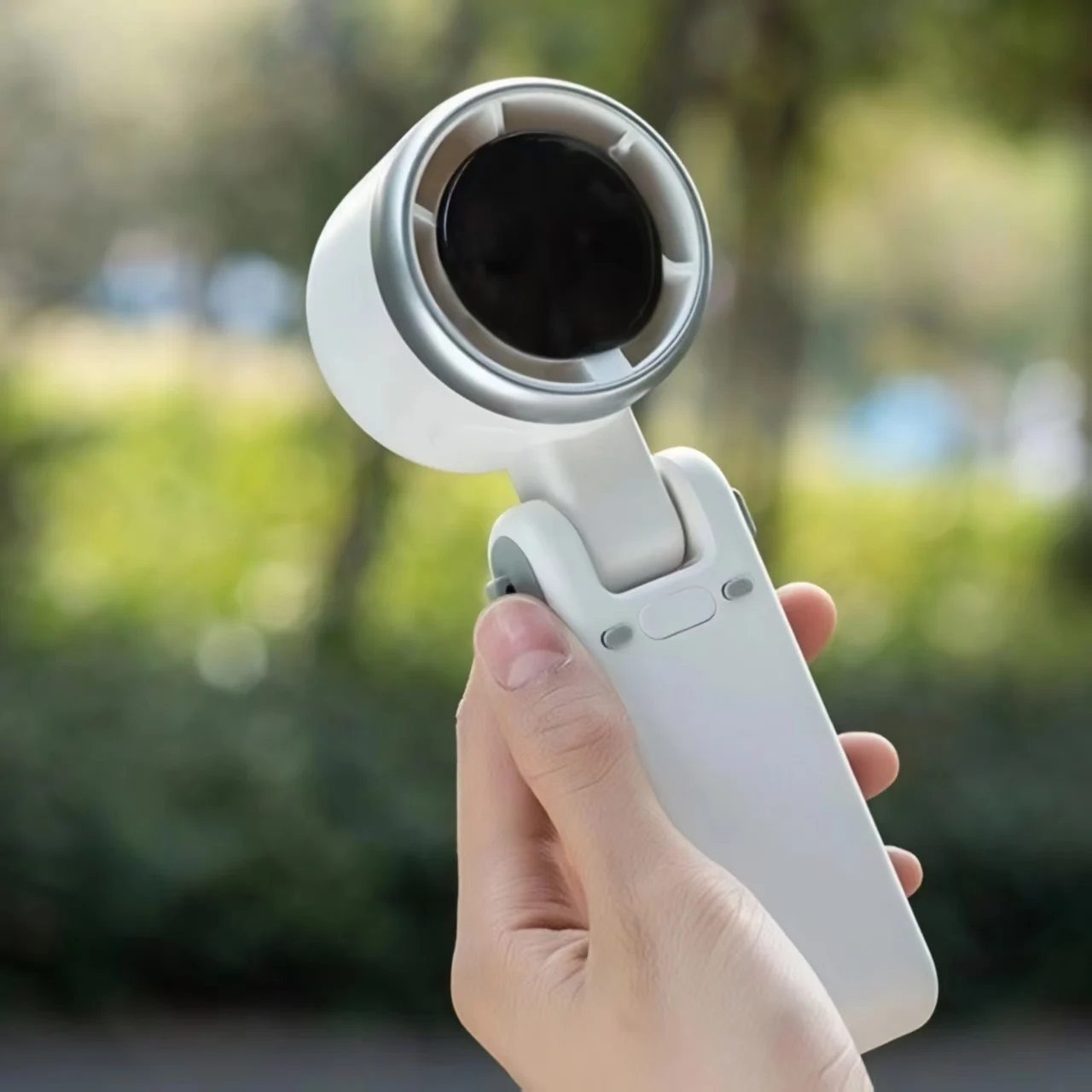 Outdoor 180 Degree Folding Desktop Mini Fan Hand-held Folding High-speed Powerful Turbo Fan