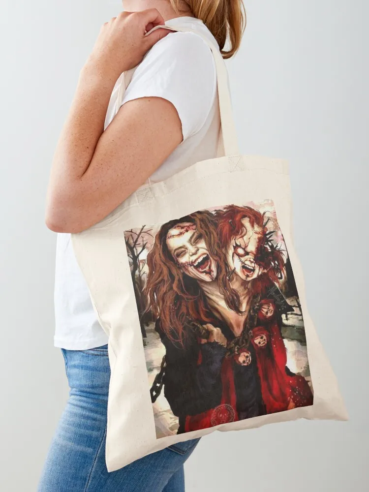 

Game of chucky Tote Bag canvas tote hand bag ladies custom canvas bag foldable reusable