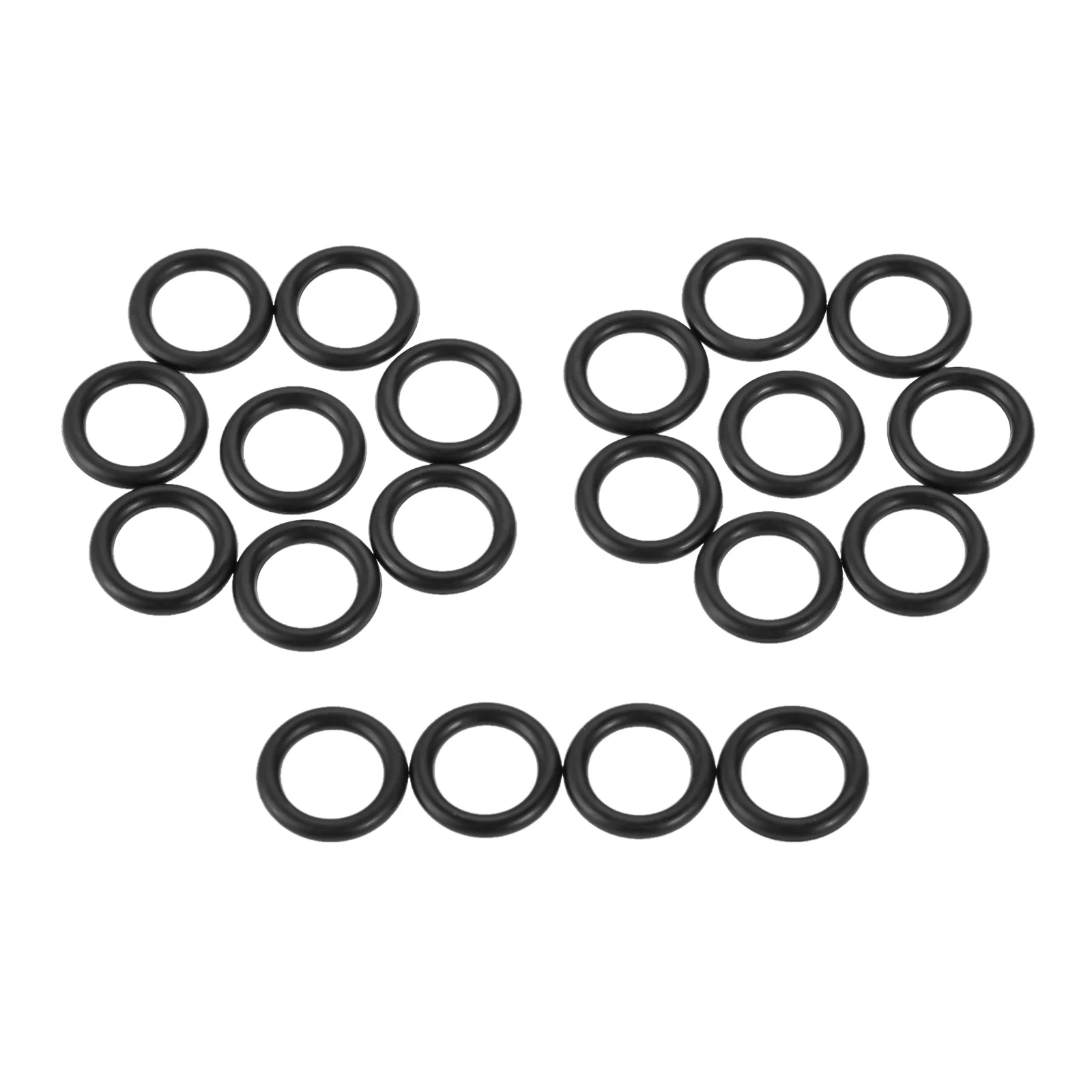 20Pcs/lot Rubber Propane Natural Gasket O-Ring Gas Leakage Sealing O-Ring Gasket for Propane Tank Cylinder POL Connector Black
