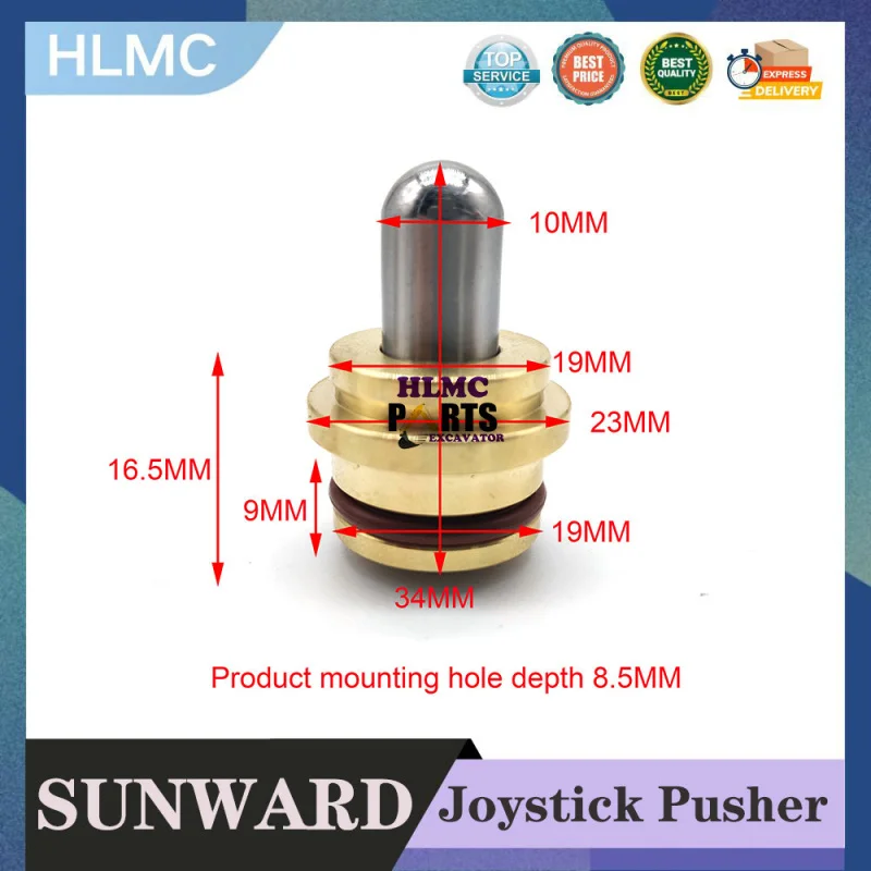 

Construction Machinery Parts Excavator Hydraulic Joystick Pusher For SUNWARD60/70/80/150/210 BOBCAT