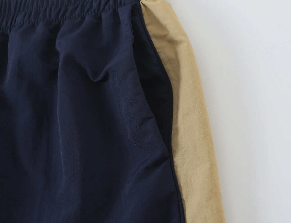 KONDALA Damen Trendiges High-Street Kontrast-Hosen-Set mit Reißverschlussjacke und Hose mit elastischem Bund, Frühherbst 2026, lässiges sportliches Damen-Set – Detail 18