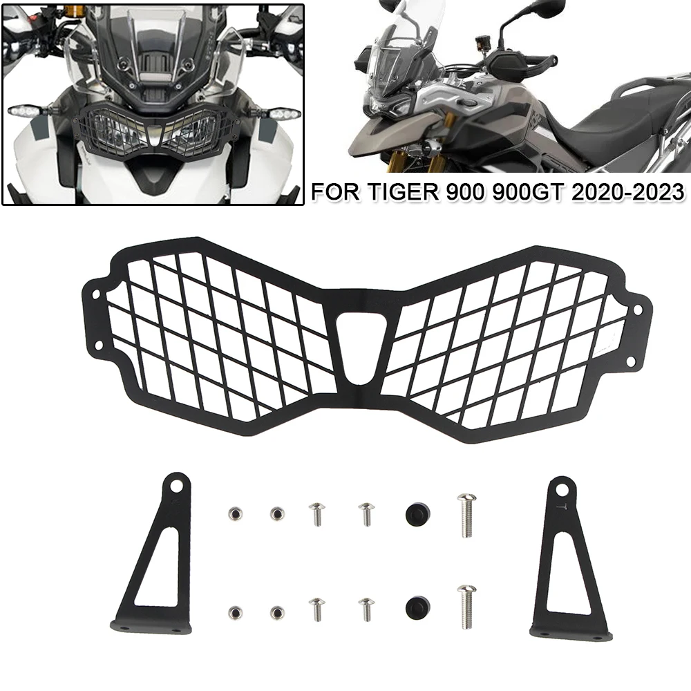 

Motorcycle Headlight Guard Grille Front Head Lens Cover Protector For Tiger 900 900GT Rally Pro 2020 2021 2022 2023 TIGER900GT