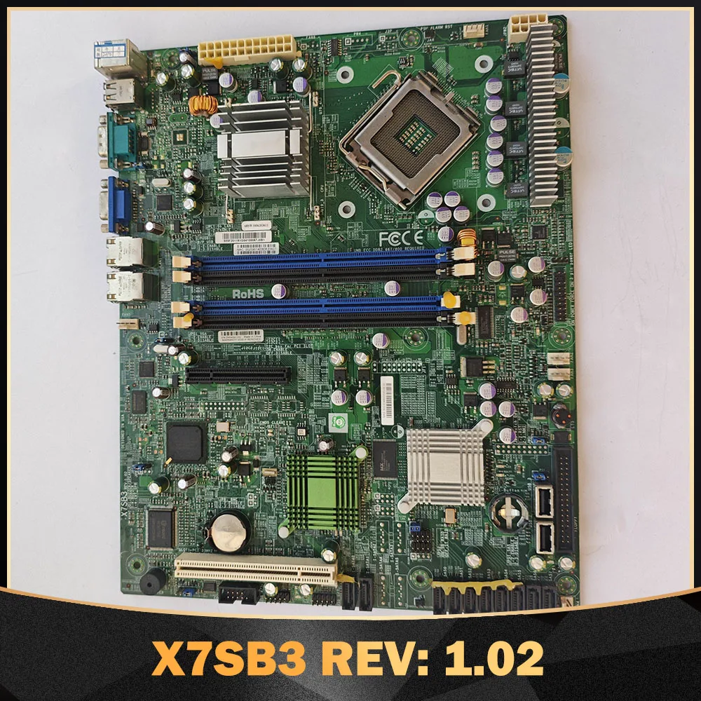 

X7SB3 REV: 1.02 Industrial Control Equipment Computer Motherboard