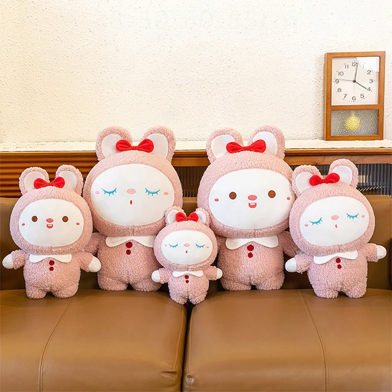 

Kawaii Cherry Blossom Rabbit Plush Toy Stuffed Doll Cute Bunny Baby Gift for Kids Birthday Xmas Present Pillow Toy Wholesale