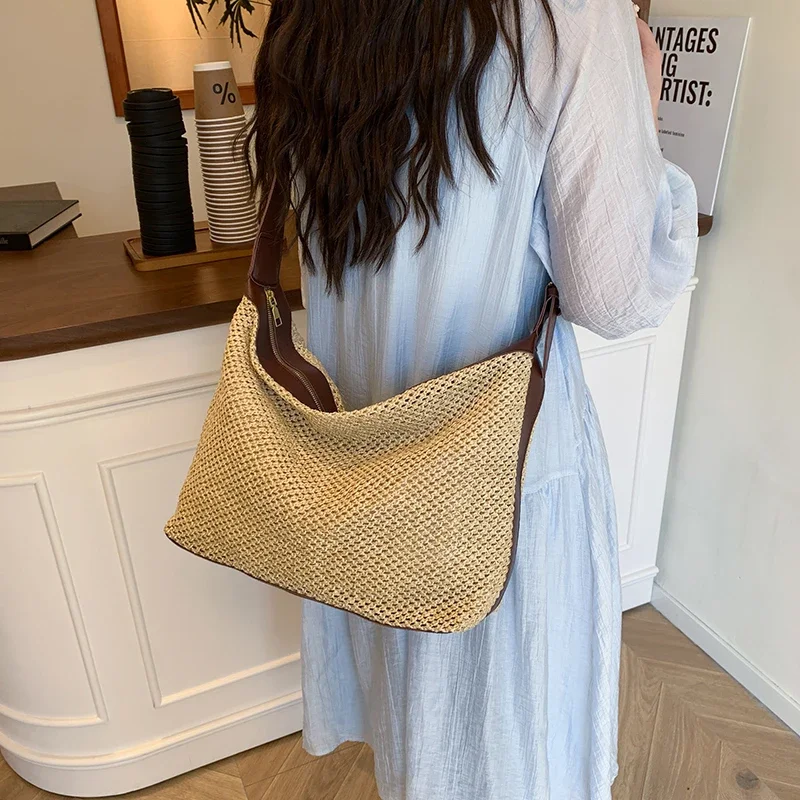 

Stylish Classic Diaper Bag Women Crossbody Messenger Bag Luxury Designer Handbag Elegant Leather Large Capacity Tote Bag