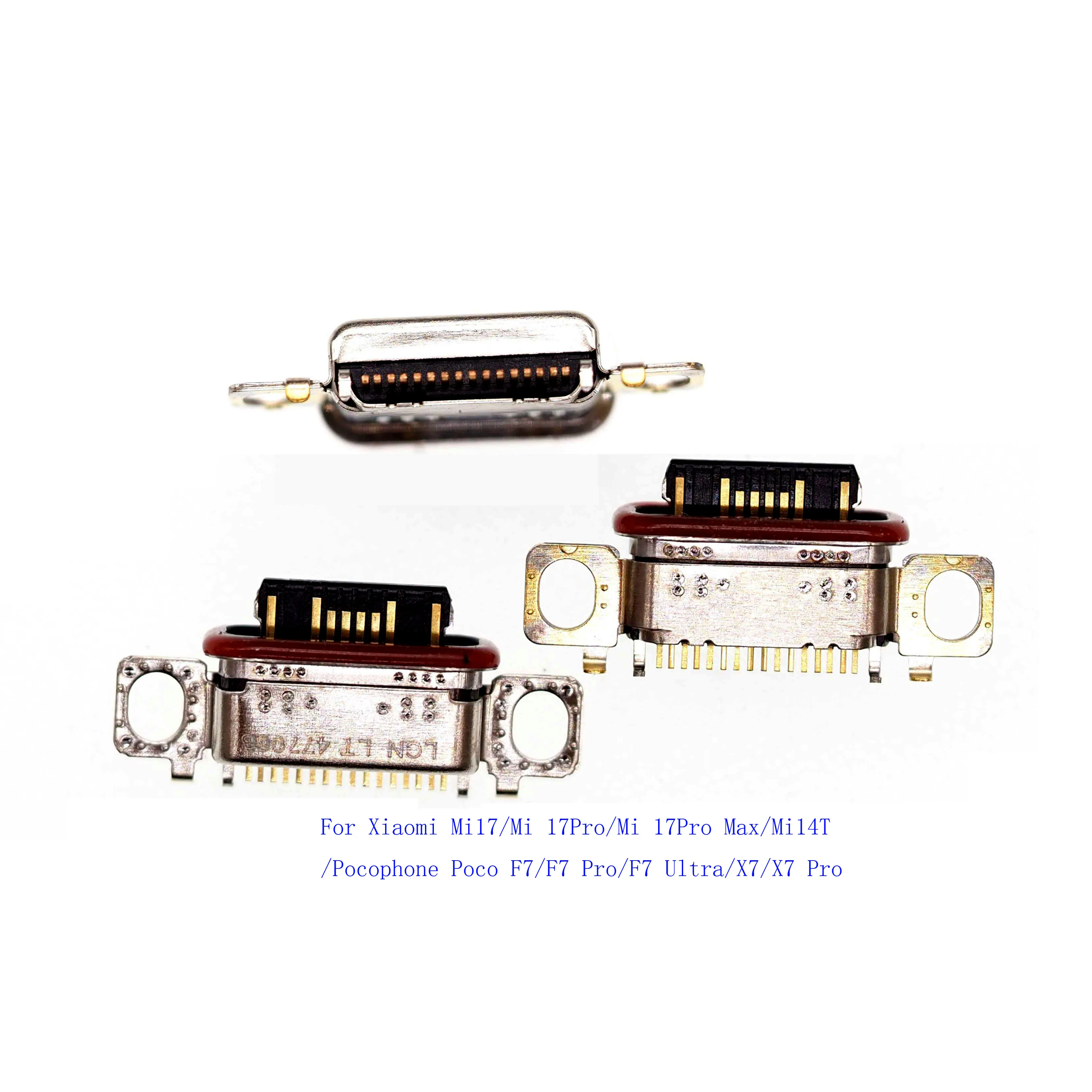 10-50 قطعة شاحن يو اس بي جهاز شحن موصل التوصيل لشاومي Pocophone Poco F7 Ultra X7 Pro Mi17 Mi M 17 17Pro Max 14T Mi14T #1