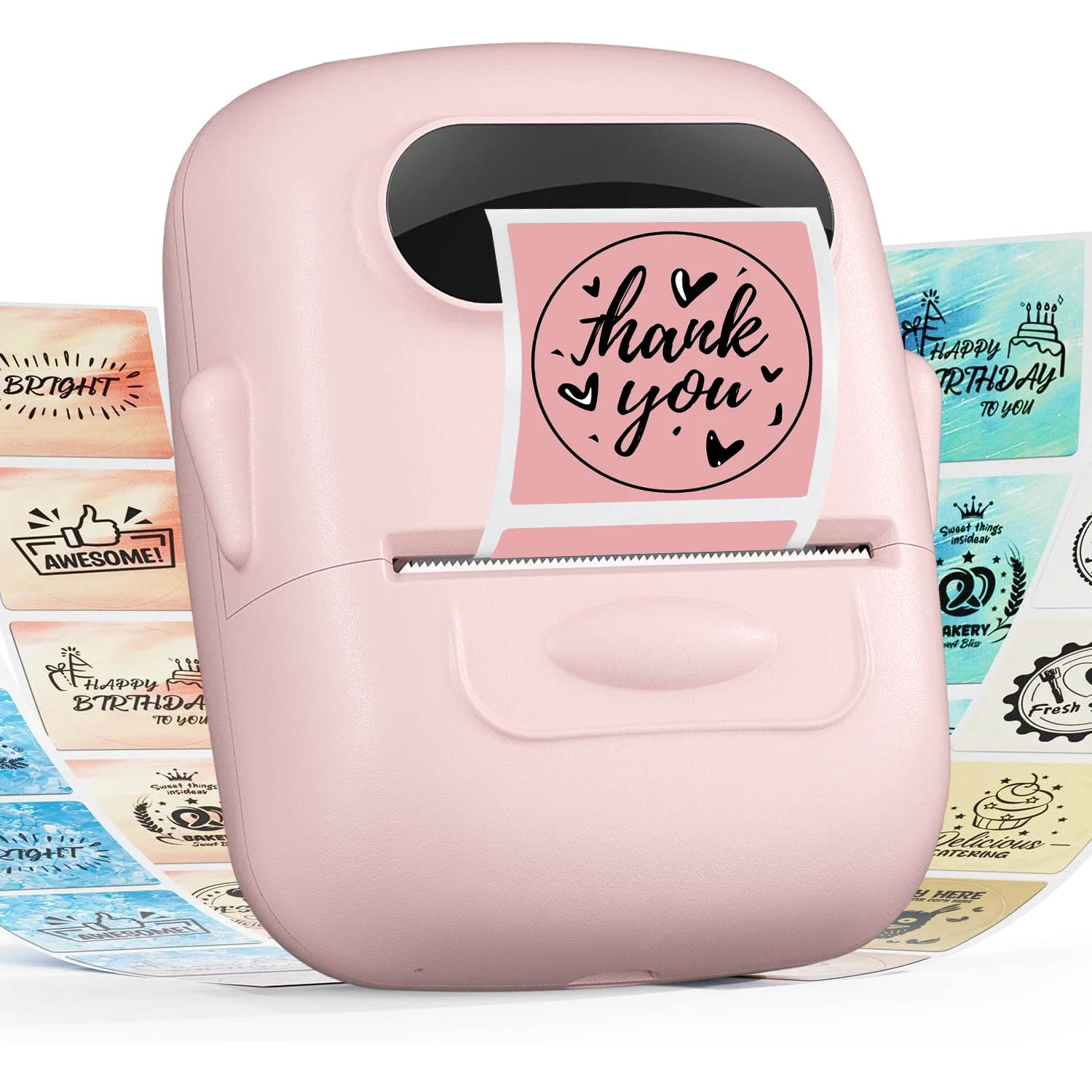 

P50 Label Maker 2-дюймовый термопринтер этикеток Bluetooth для штрих-кода, адреса, маркировки, логотипа, малого бизнеса, одежды, ювелирных изделий