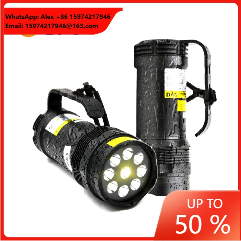 Underwater LED Diving Flashlight Torch Lamp 120M Waterproof Flashlight
