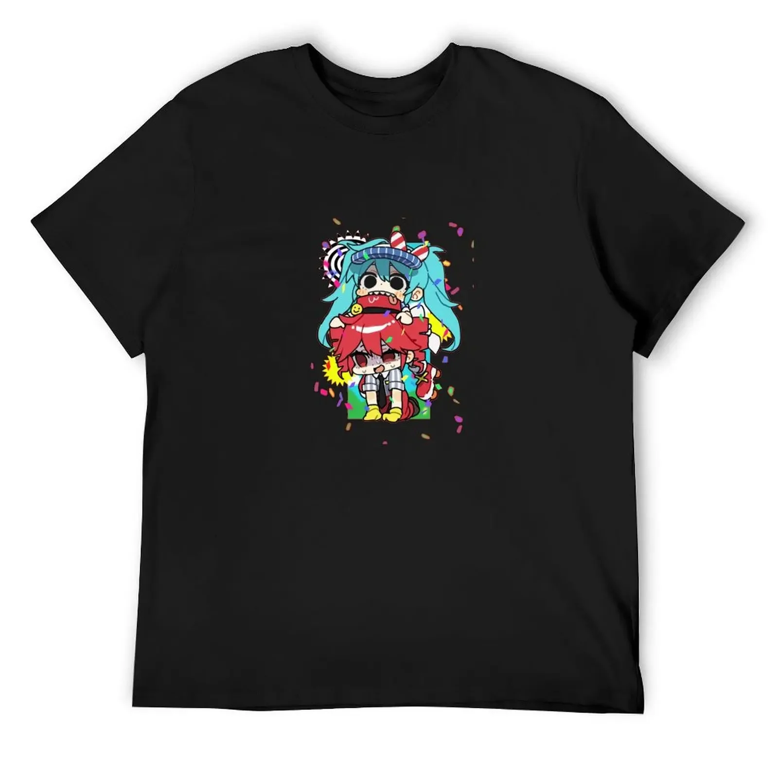 

Mesmerizer - Teto & Miku T-Shirt plain blanks graphic t shirts anime t shirts men t shirts high quality