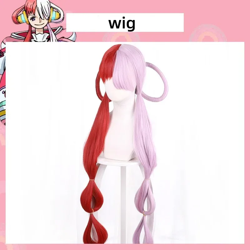 Anime Cosplay Uta One Piece Cosplay Costume Film Red Uta's Wig Headphone Props The Singer Of The World Coat And Tops Hallow 72th view 4