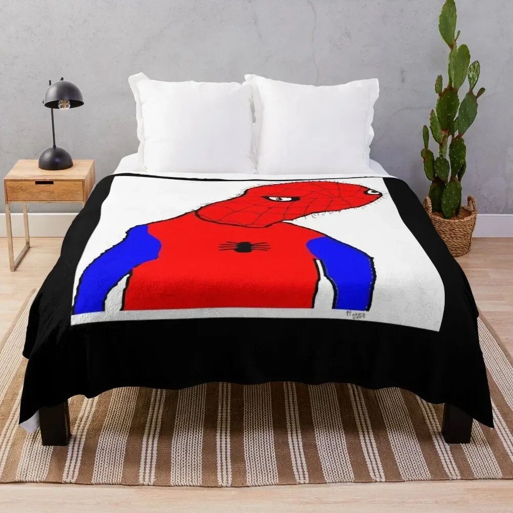 

Spooderman Throw Blanket Custom Summer Beddings Blankets