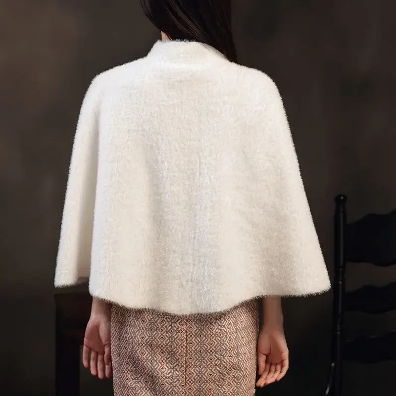 Faux Fur Party Wrap Winter Warm Wedding Bolero High Quality Wedding Coat Bridal Shawl Party Cape Wholesale 2024 New E159