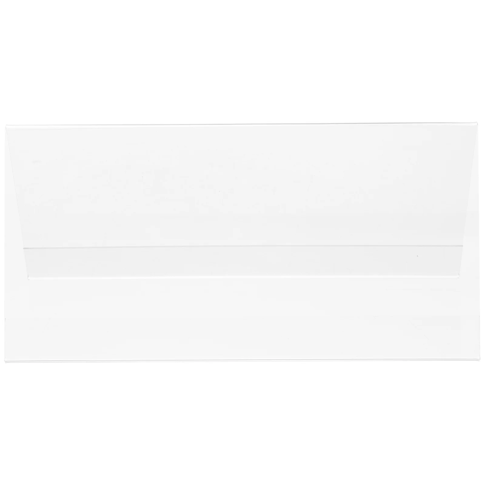 

Clear Acrylic Conference Name Stand Vertical Display Holder for Meeting Table Number Desk Name Plate Acrylic Invitations Blanks