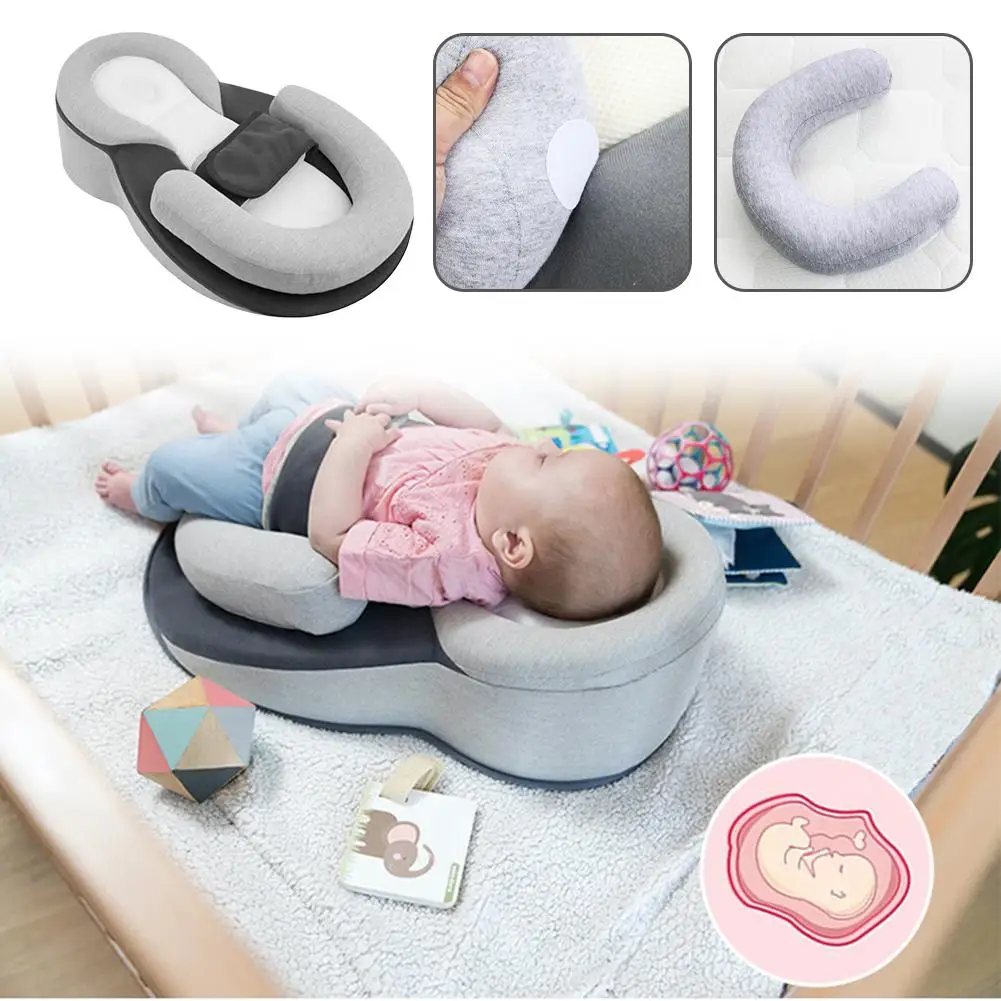 15 °   Cuscino a cuneo per bambini con design in pendenza Anti sputo Latte Allattamento Anti rotolo Supporto per riflusso infantile Aiuta a dormire Cuscino per allattamento