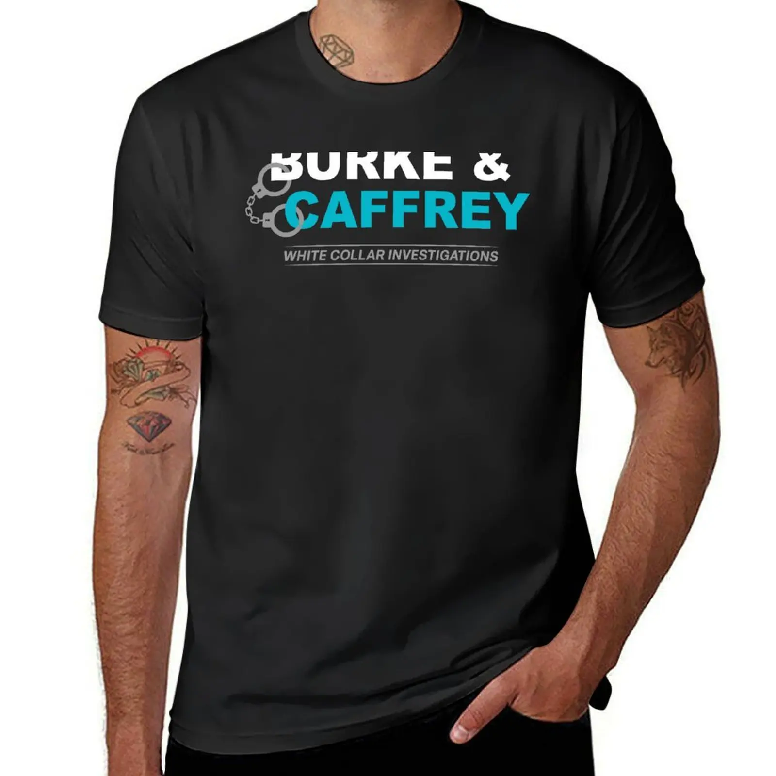 Burke & Caffrey Investigations T-Shirt quick-drying Short sleeve tee men t shirts