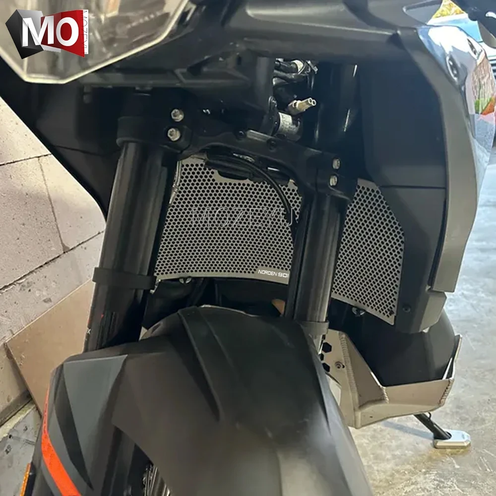 

Motorcycle For 890 SMT 890SMT Radiator Grille Guard Protector Cover For Husqvarna Norden 901 Norden901 2022 2023 2024 2025 2026