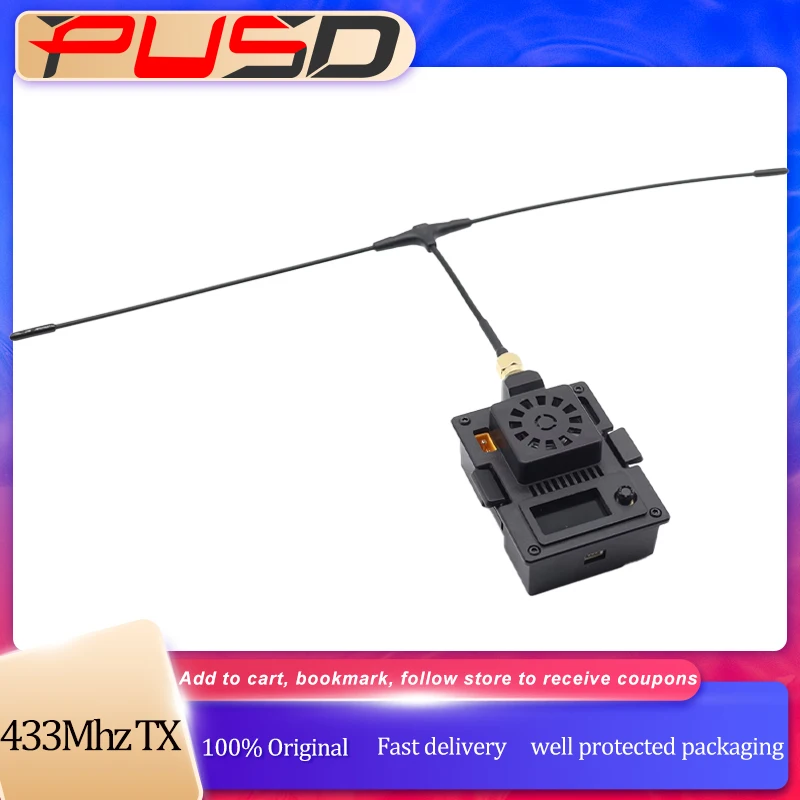 

New ELRS 433Mhz TX Module Transmitter Kit Micro Optional Express Transmitter Nano for FPV Quadcopter Drone with Multiple Rotor