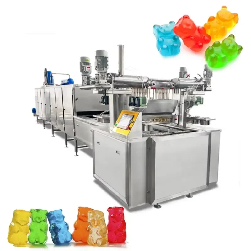 2026 sale New SIEN SE-150/300/600 Automatic Stainless Steel Jelly Gummy Bear Soft Gummy Candy Production Line