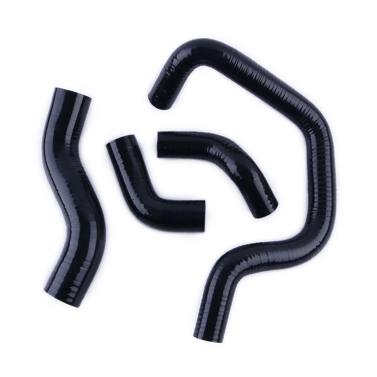 

4PCS 3PLY For 2005-2006 Honda Shadow VT750 VT 750 DCB Spirit 05 06 Silicone Radiator Coolant Hose Pipe Piping Tube Duct Set Kit