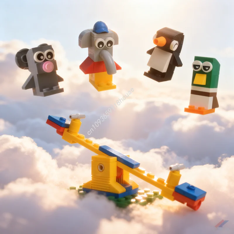 

102 шт. MOC Fabuland Be Excellent Each Model Строительные блоки Рождественские подарки Строительство DIY Креативные игрушки Идея образования