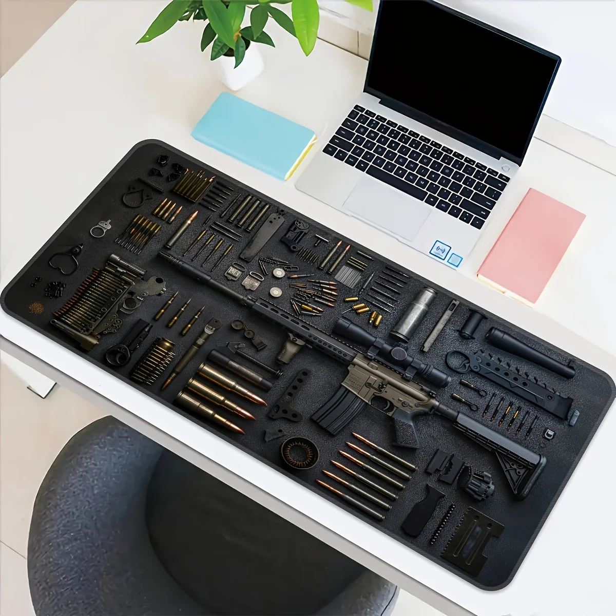 

Tactical Military Design Mouse Pad Large Rubber Anti-slip Desk Accessories Mousepad for Office and Gamer Keyboard Mats Decor Mat