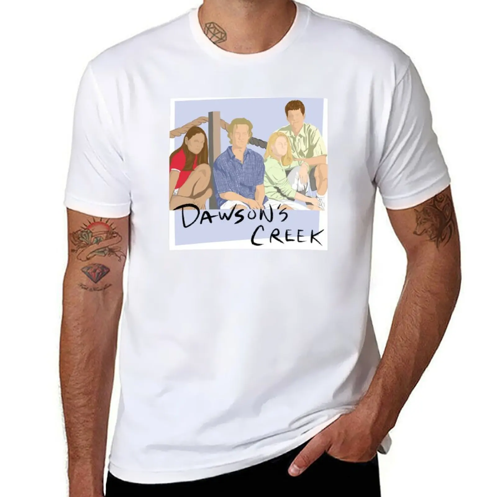 

Dawson's Creek T-Shirt man t shirt heavy cotton t shirts designer T-Shirt