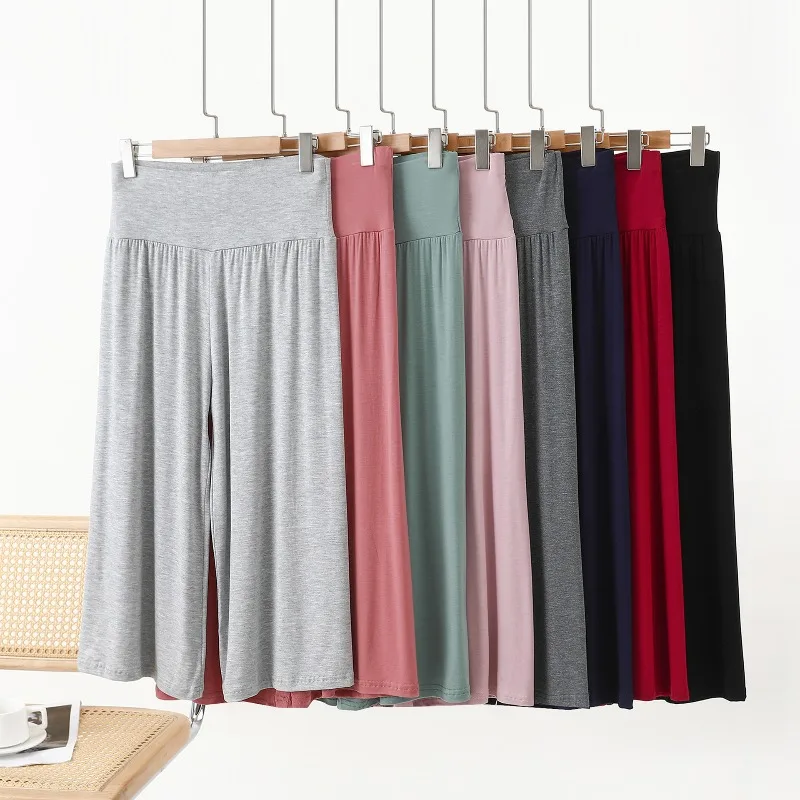 Summer Knit Women's Cycling Shorts High Waist Casual Elastic White Modal Slimming Sexy Super Short Women Biker Shorts  Pants
