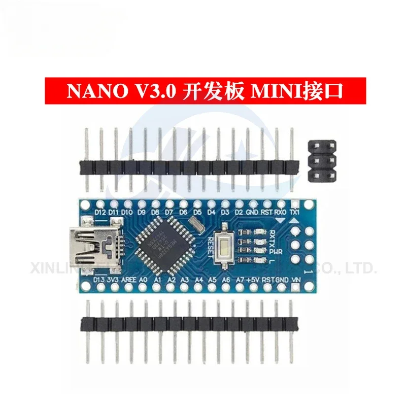 2014 nano V3.0 CH340 improved Atmega328P development board TYPE-C/MICRO interface