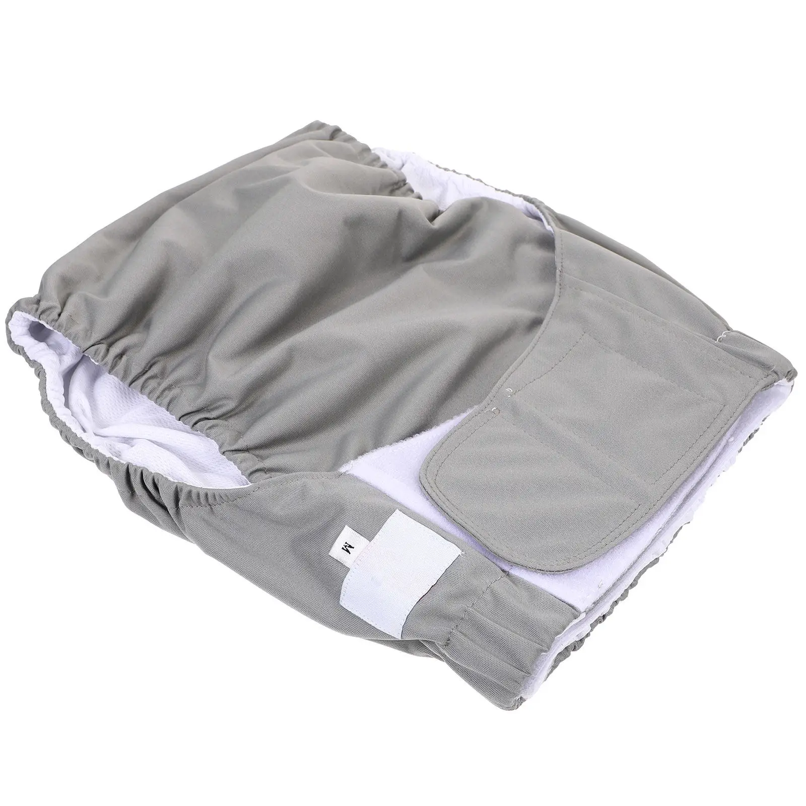 1Pcs Reusable Washable Adult Diaper Large Adjustable Leakproof Absorbent Pad Soft Comfortable for Elderly Disabled Care