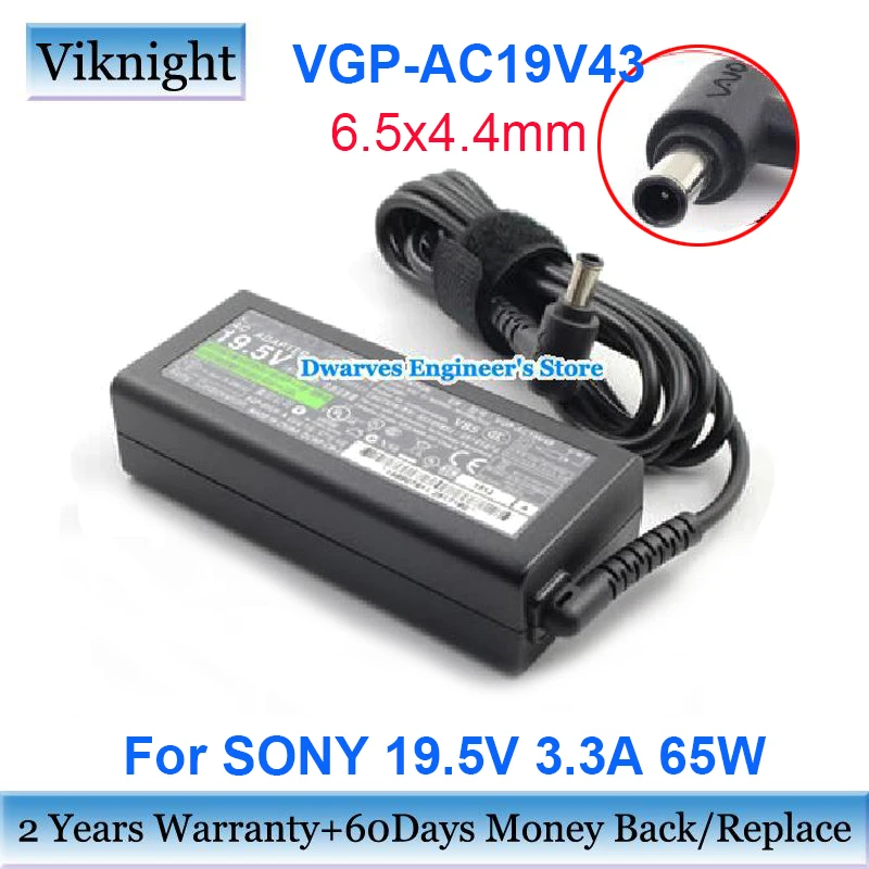 

Original ADP-90TH Adapter Charger 19.5V 3.3A VGP-AC19V43 For Sony VAIO VGP-AC19V48 VPCS132FX PCG-F520 PCGA-AC19V1 Power Supply