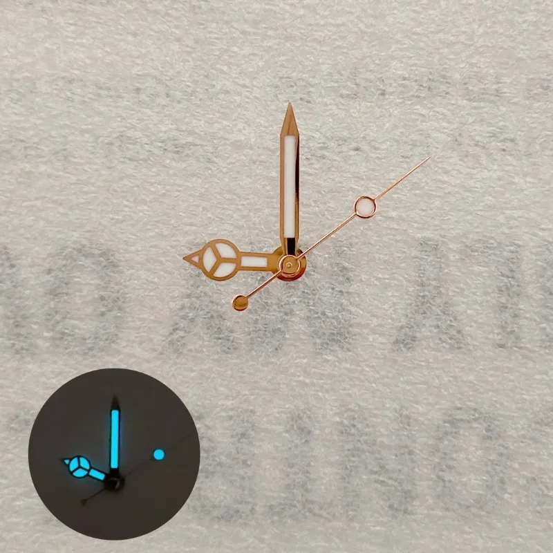 Puntatore NH35 luce notturna verde luce notturna blu ghiaccio compatibile con movimento NH35/NH35 Sostituzione di accessori per orologi