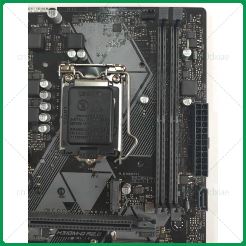For ASUS H310M-D R2.0 main board LGA1151/DDR4 support 6789 generation CPU with HDMi/VGA