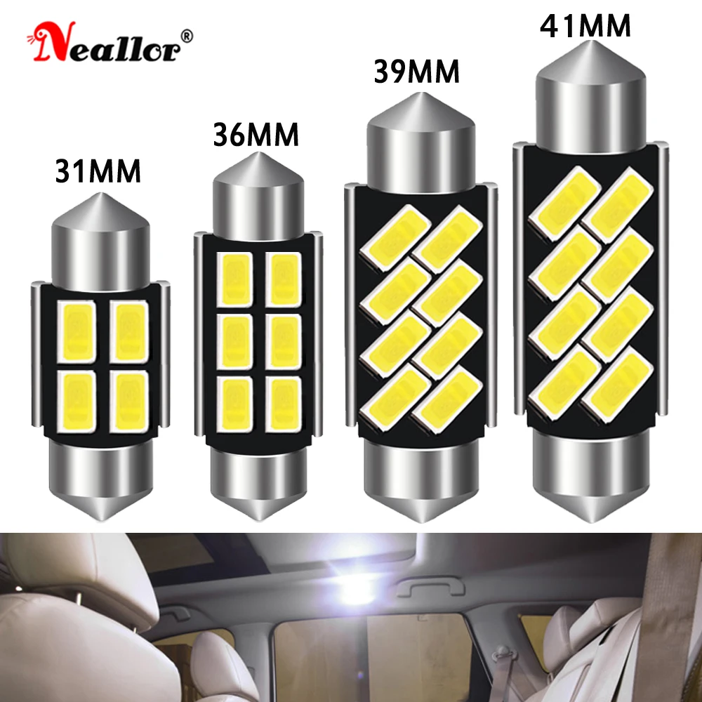 2Pcs C5W Festoon 31…