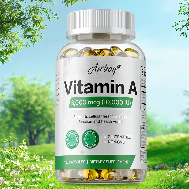 

Vitamin A - Immune System & Reproductive Function, Supports Healthy Skin & Eyes, Antioxidant Activity