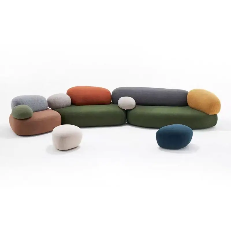 

Cobble sofa Motu knitted fabric living room furniture