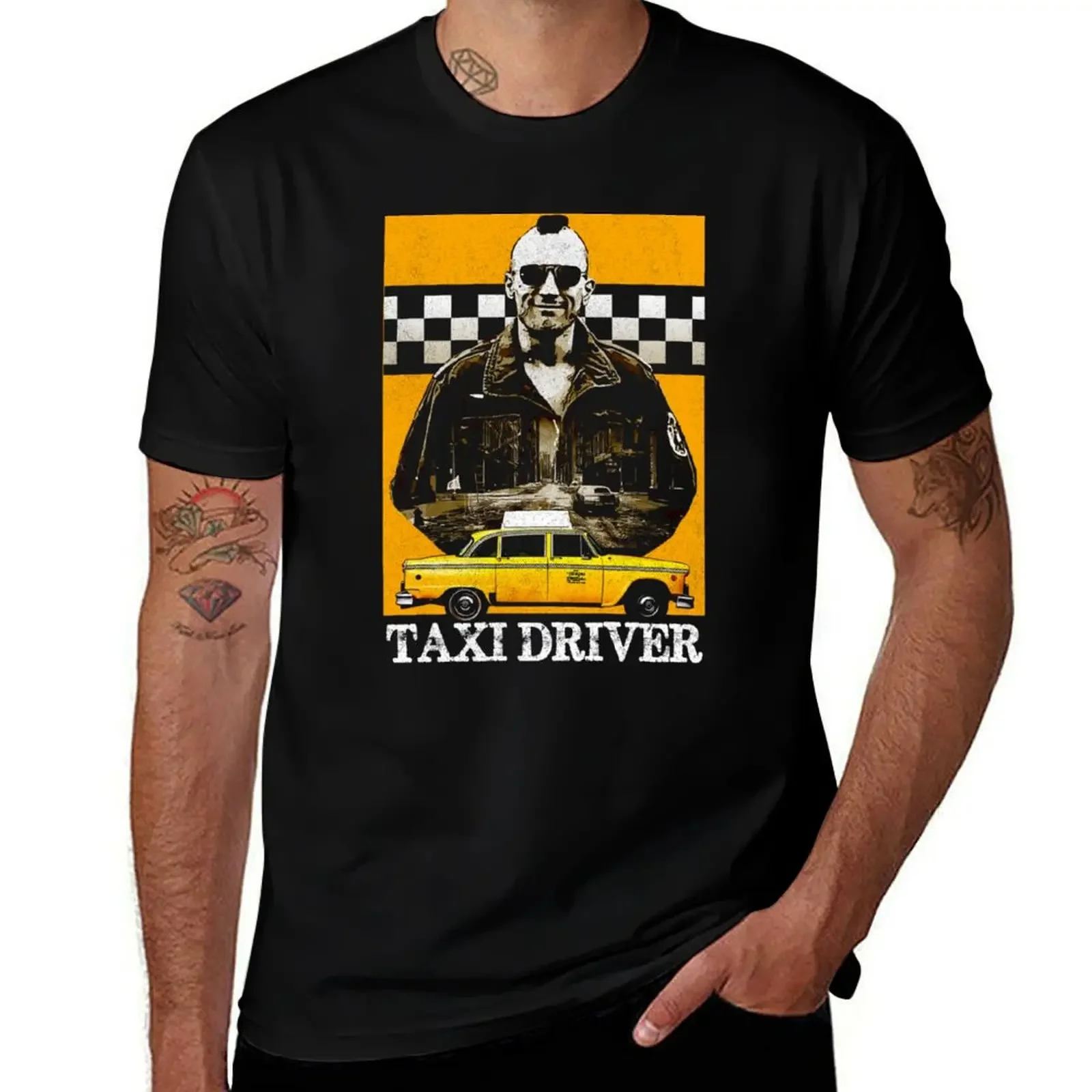 Taxi Driver Travis Bickle New York Design T-Shirt plus sizes animal prinfor boys mens graphic t-shirts pack