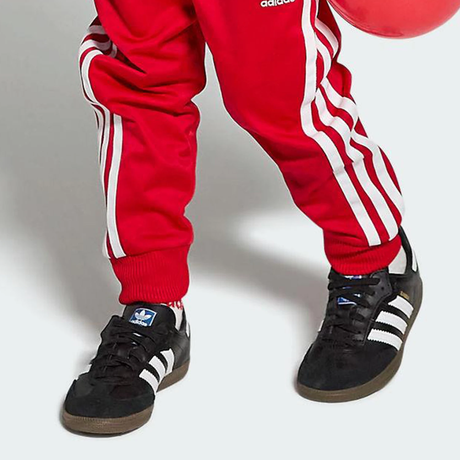 

Adidas genuine Trefoil Small Kids' Velcro Sports Lightweight Casual Shoes JQ6390