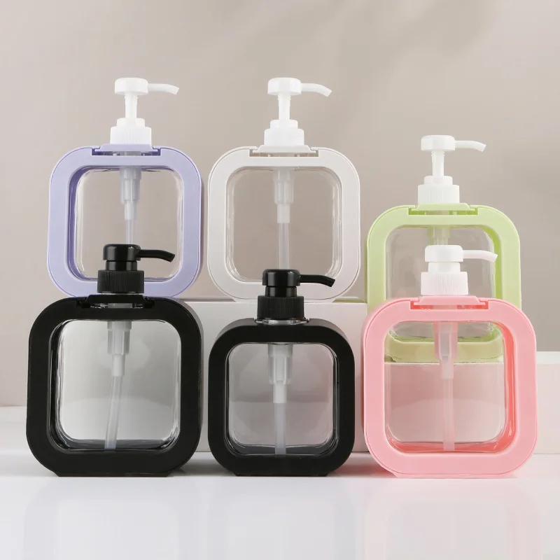 300/500ml dispensador de viagem portátil bomba vazia garrafa dispensadores de sabão do banheiro recarregável loção shampoo mão saboneteira sabão