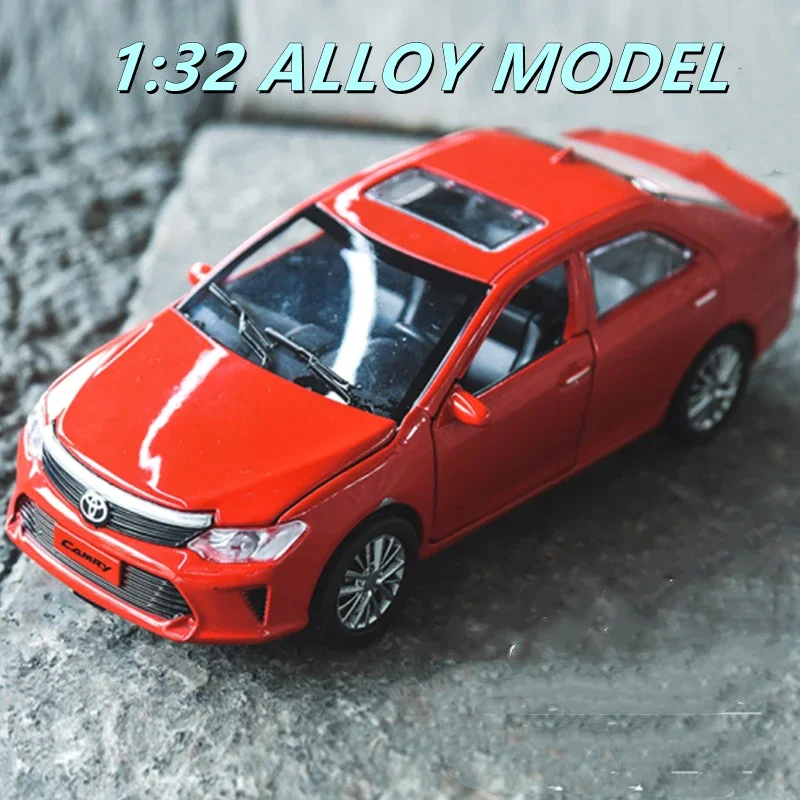 

1:32 Seventh Generation TOYOTA CAMRY Alloy Car Model Diecast & Toy Vehicles Metal Toy Car Model Simulation Sound Light Kids Gift