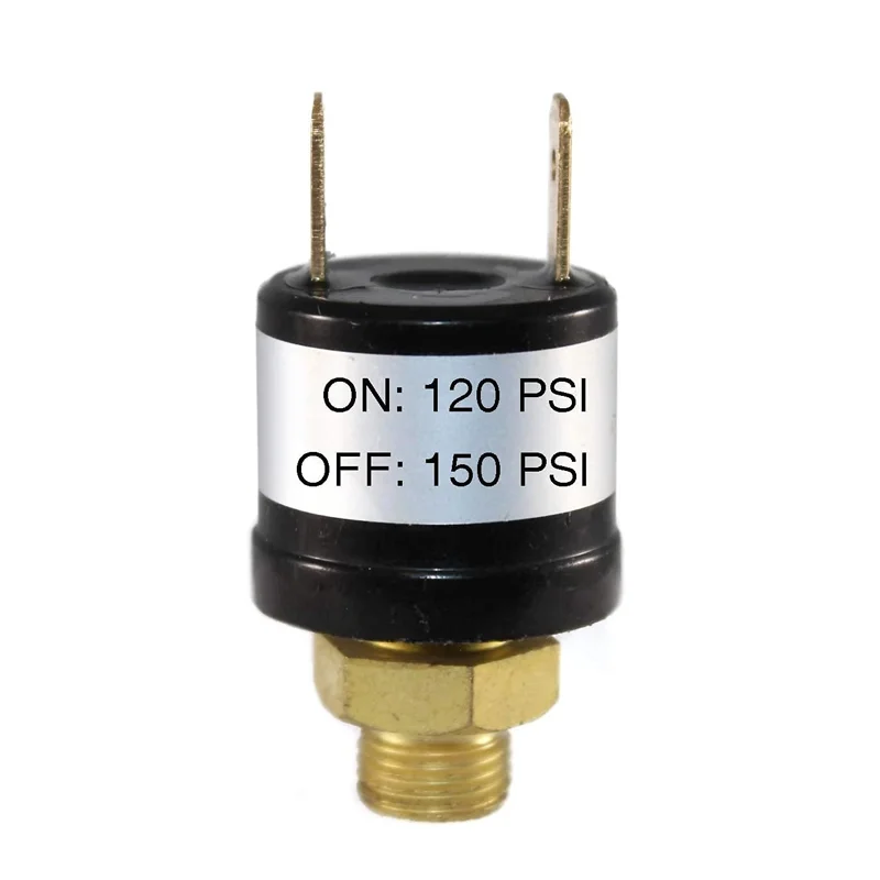 

12V 120-150 PSI Air Compressor Pressure Control Switch Valve Horn