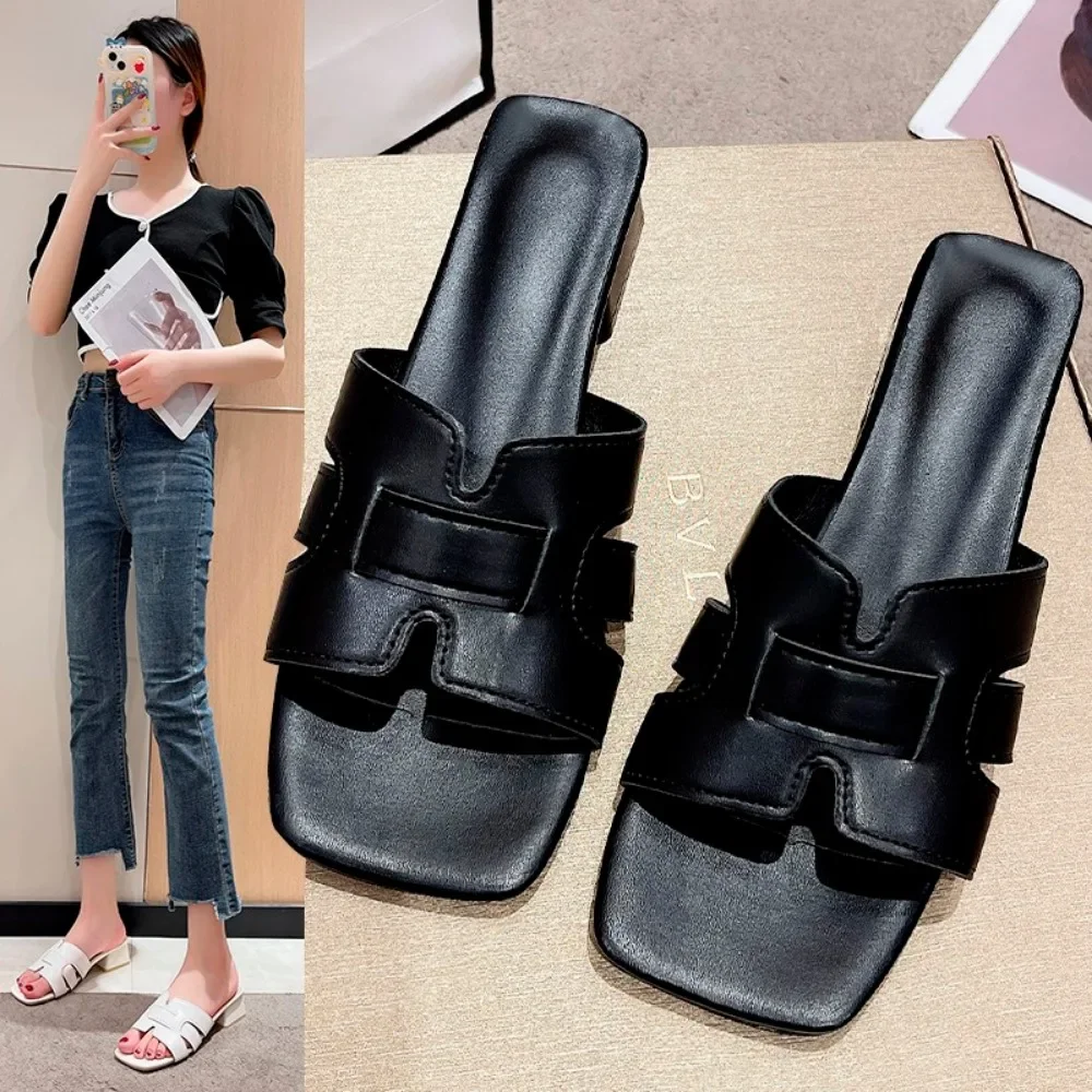 Pantofole donna scarpe estive Flat Luxury Outdoor Beach infradito sandali femminili Trend Brand Design Slides scarpe donna Slides