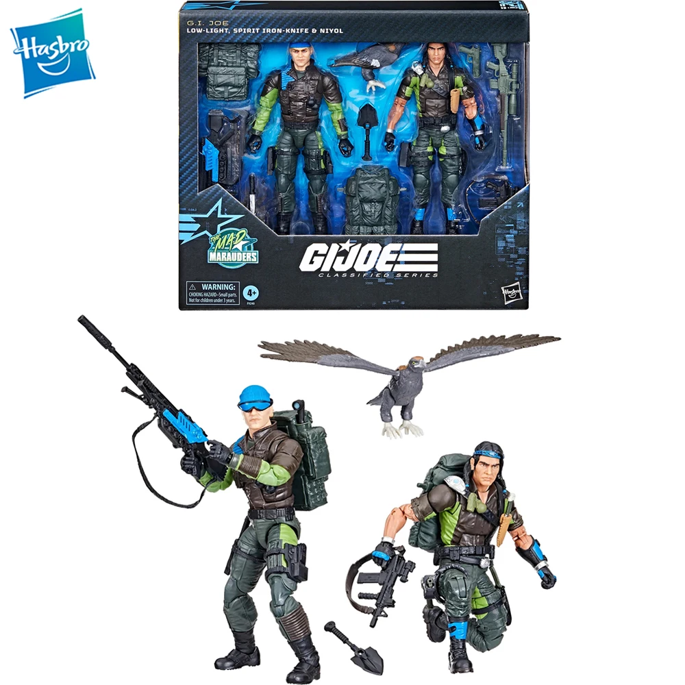 

[In Stock] Original G.i. Joe Classified Series 128 Mad Marauders Low-Light Spirit Iron-Knife Niyol 6-Inch (150 Mm) Figure F9240