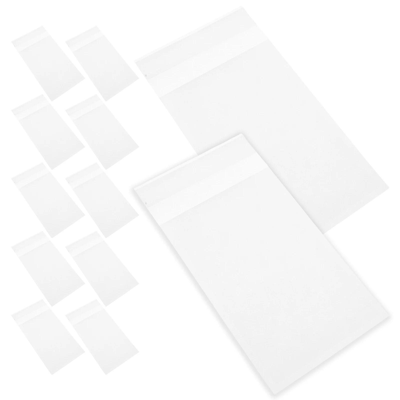 

200 Pcs Paper Bags Brown Self Supporting Sealing Window White Drawing Kraft S wich Snack Packaging Grease Washable Bakery